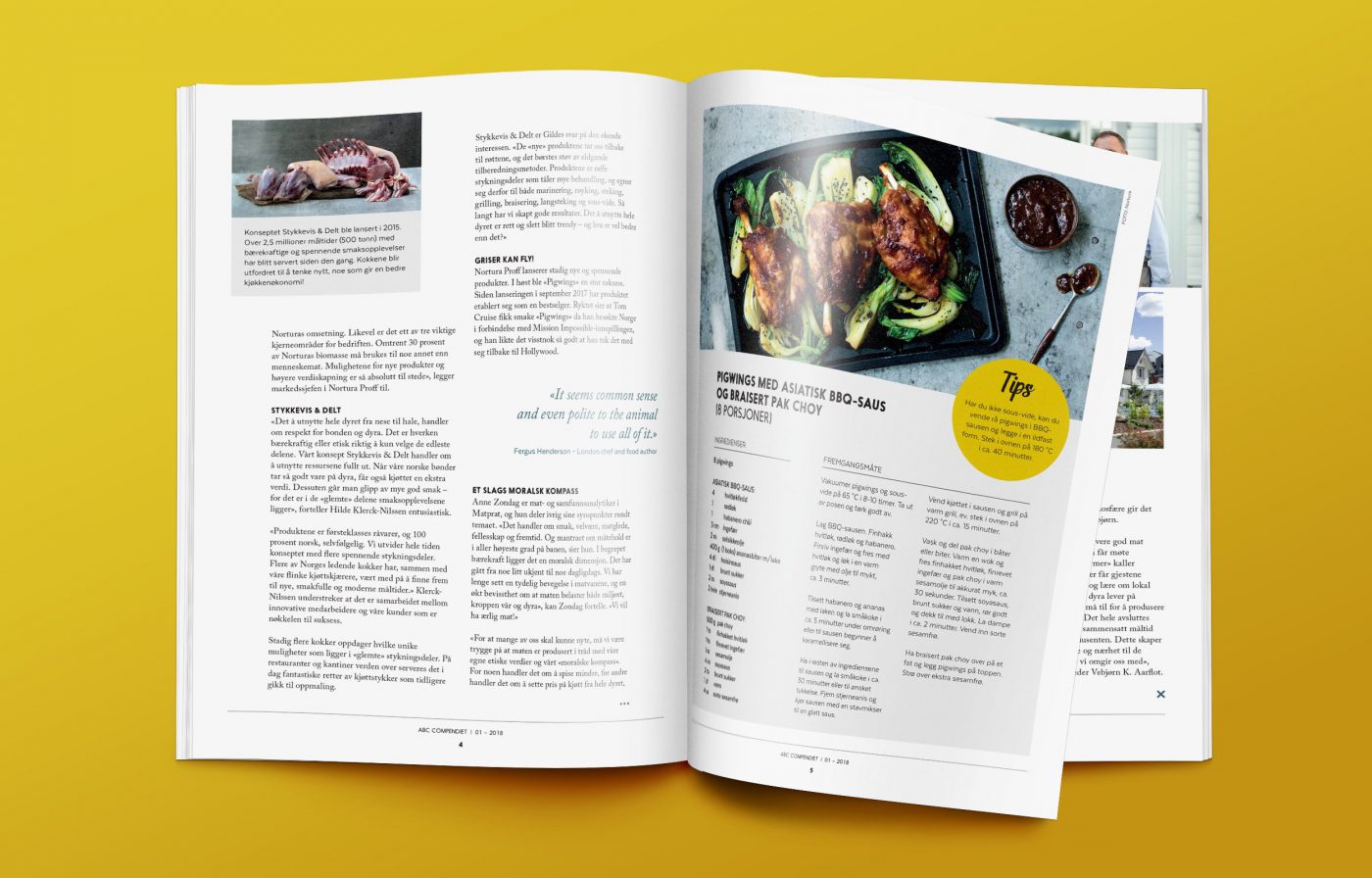 Magasin, blad konsis ABC