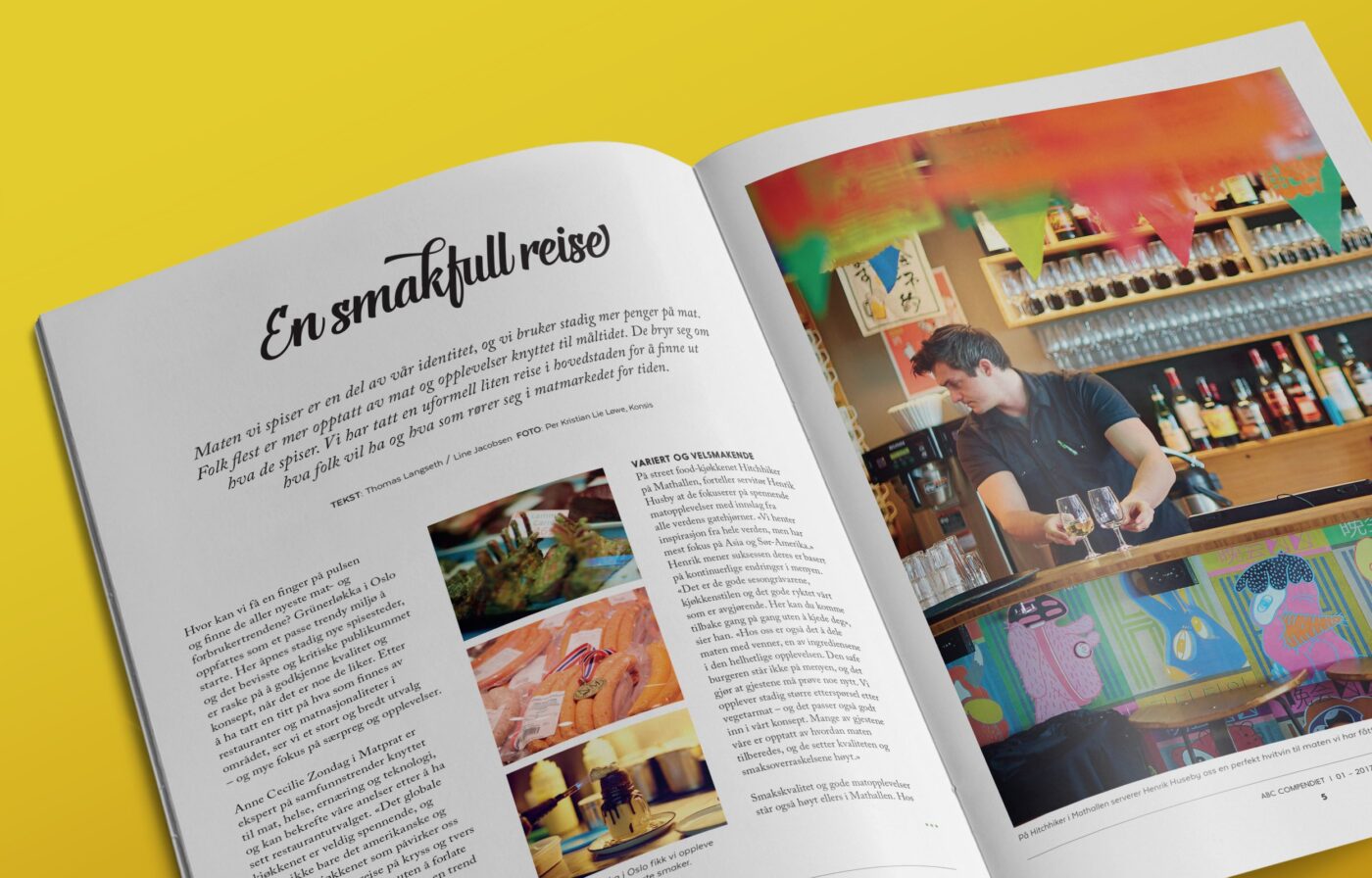 Magasin, blad konsis ABC