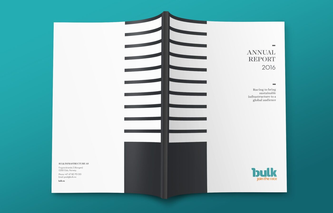 Årsrapport Konsis, Bulk, design, trykk