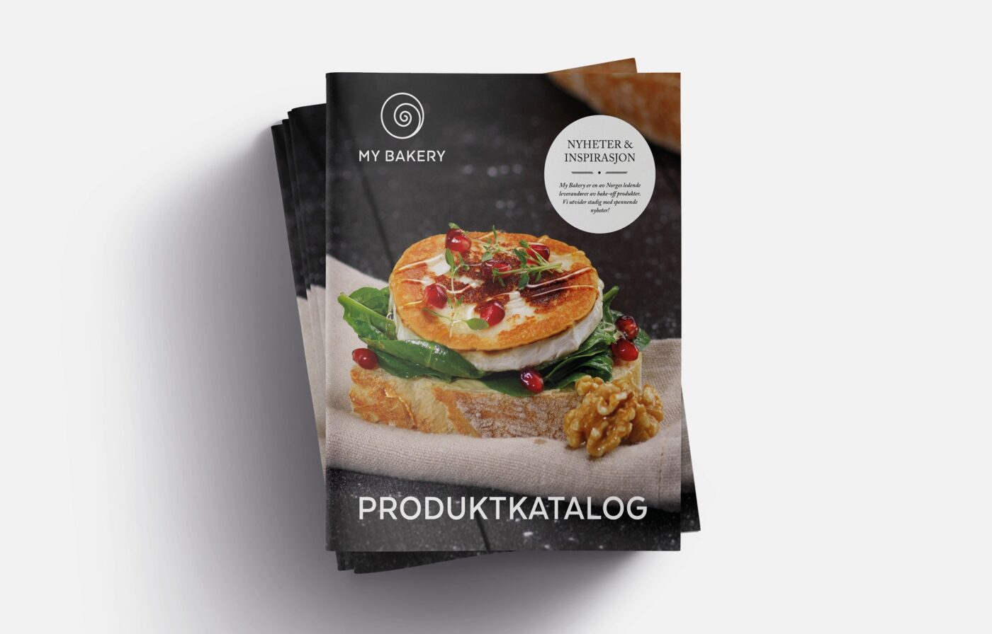 My bakery, produktkatalog, design, konsis